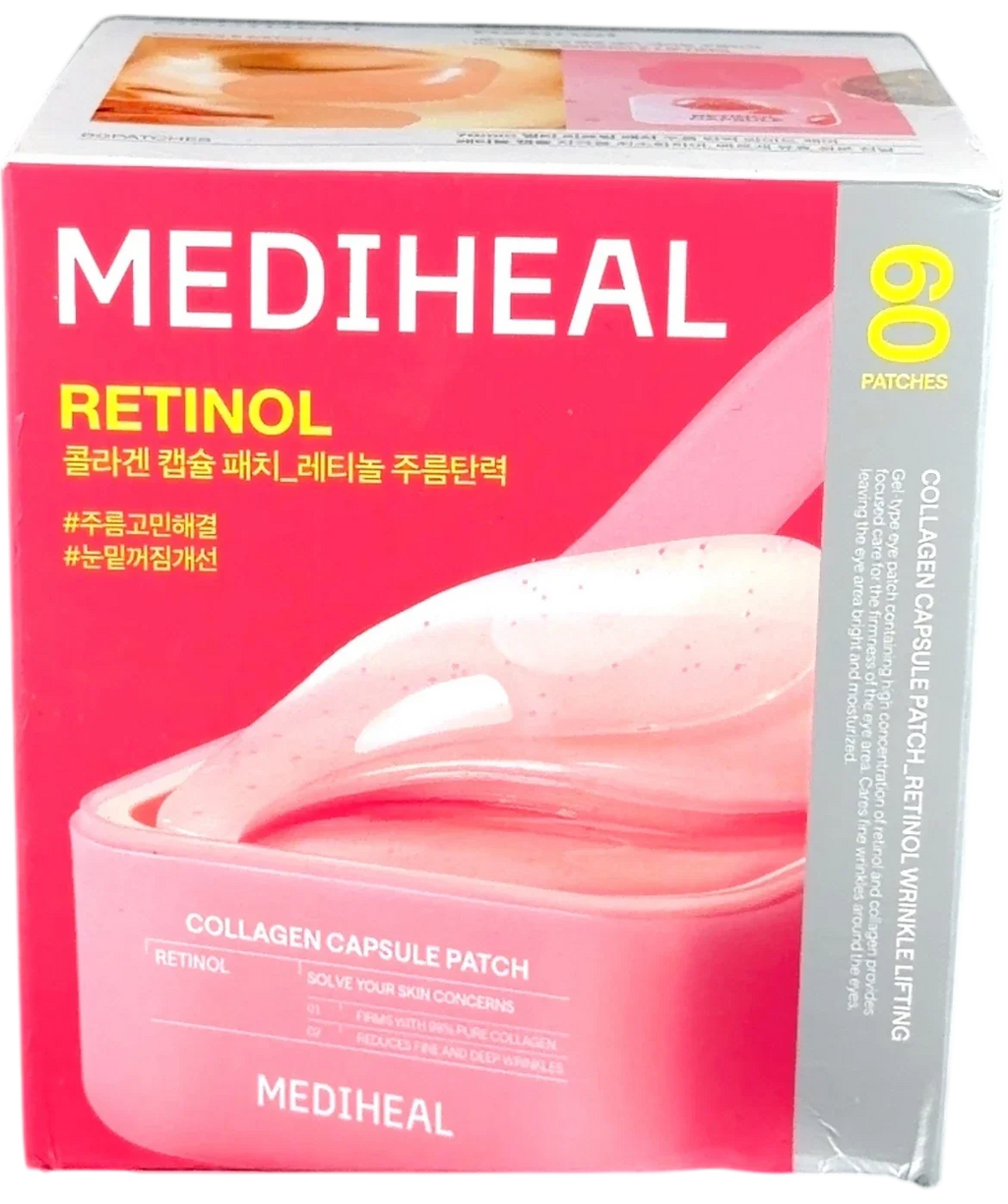 Mediheal Collagen Capsule Patch_Retinol Wrinkle Lifting, size 60 patches — front