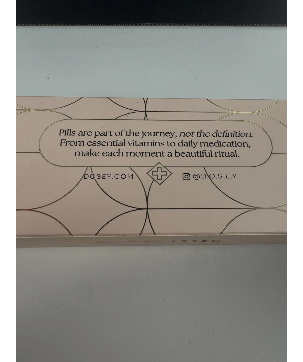 DOSEY 7 Day Pill Compact, size 7 Day — fabric detail