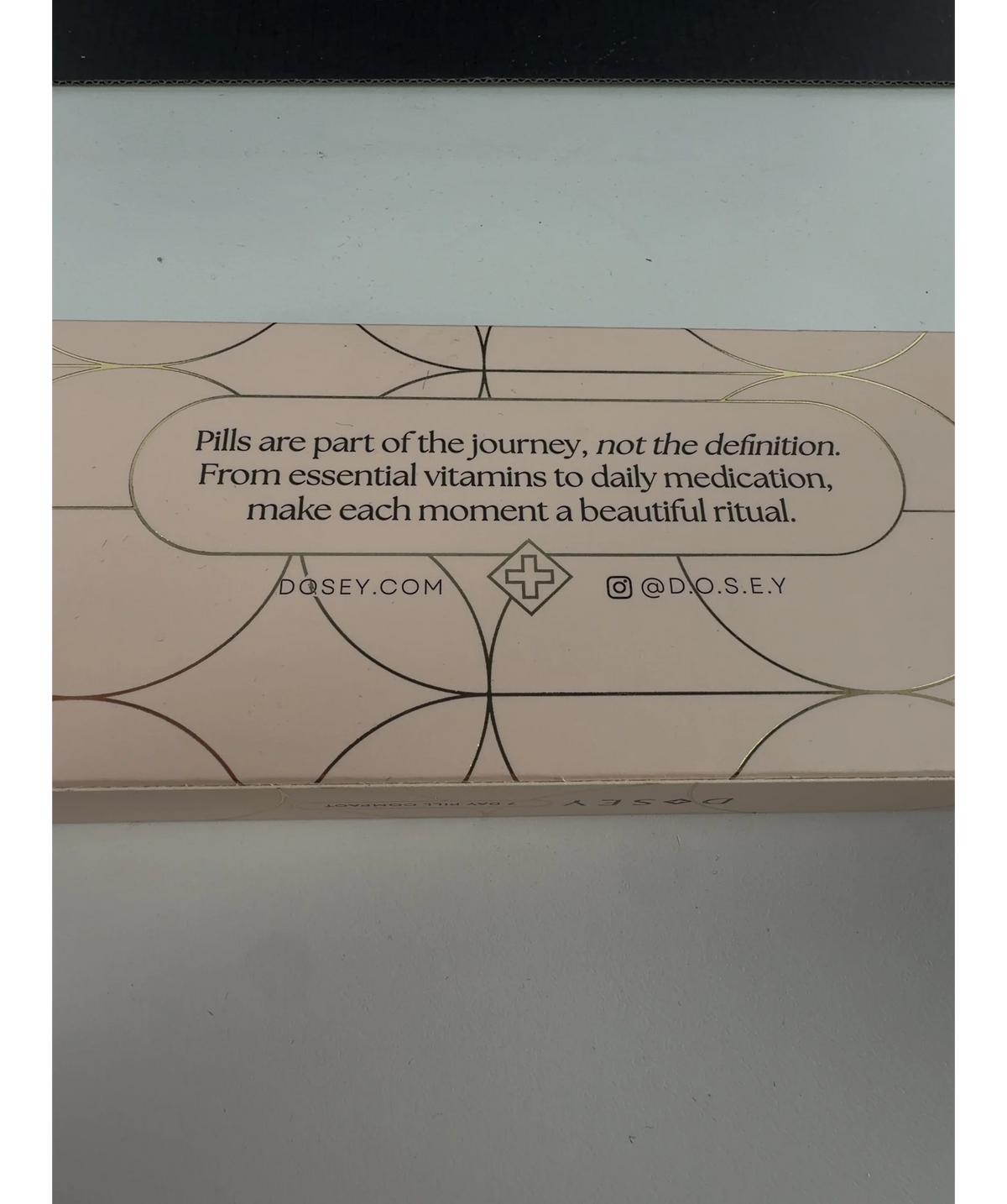 DOSEY 7 Day Pill Compact, size 7 Day — fabric detail