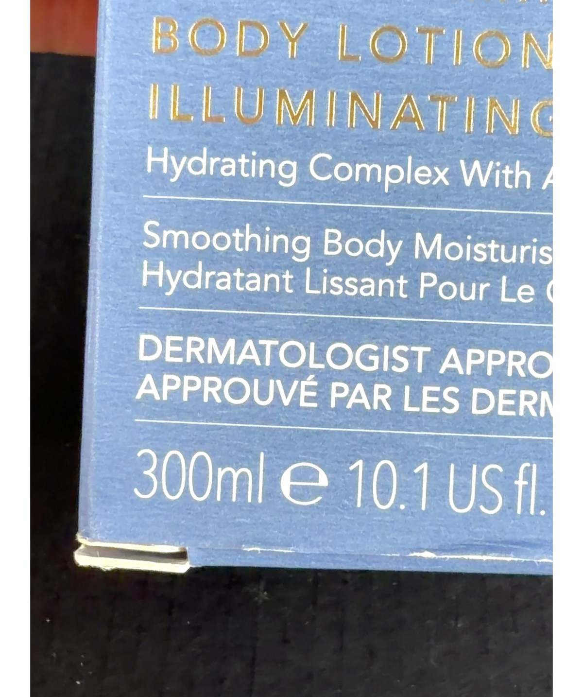 AMELIORATE TRANSFORMING BODY LOTION ILLUMINATING GLOW, size 300ml — care label