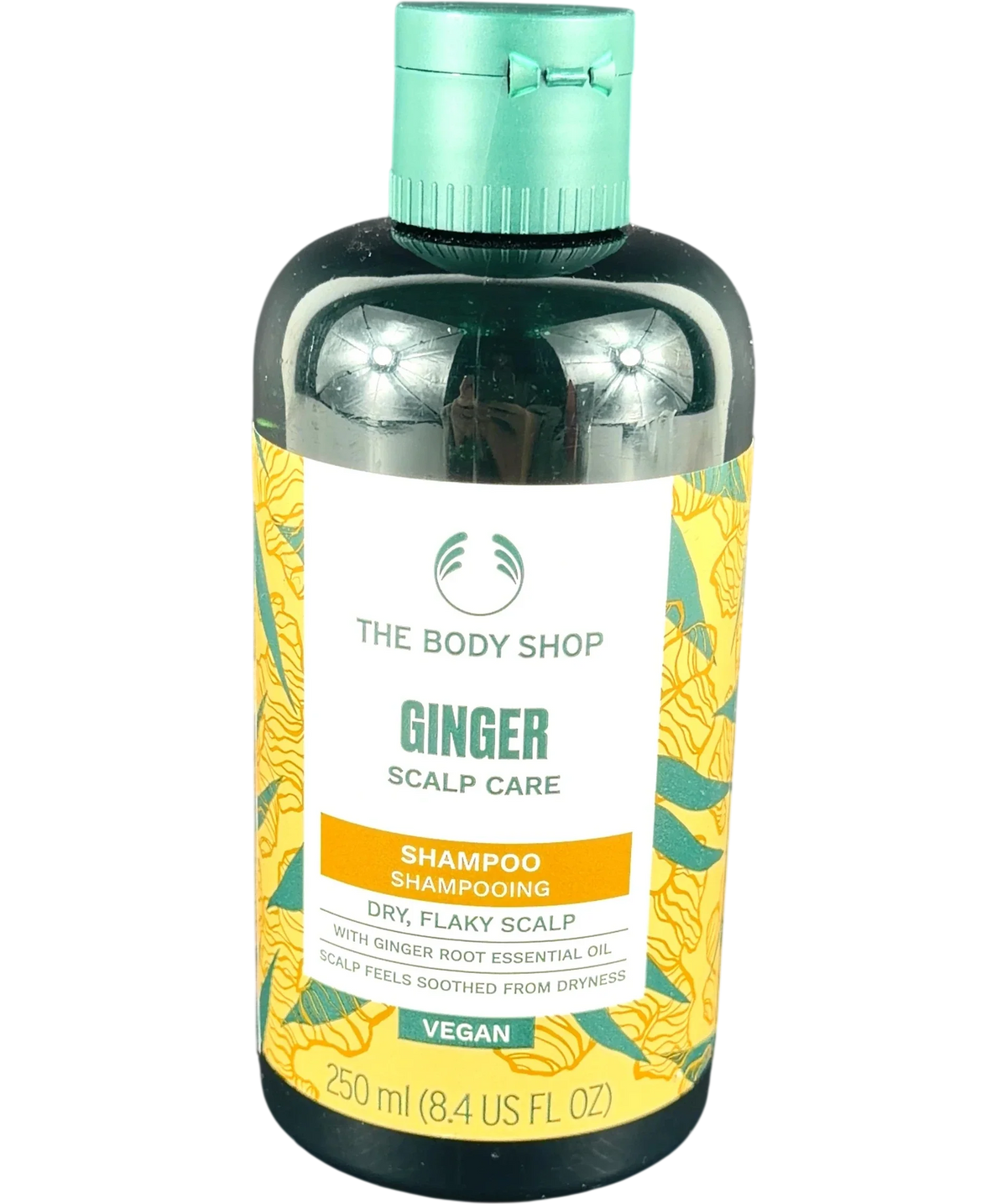 The Body Shop Ginger Anti-dandruff Shampoo, size 250ml — front