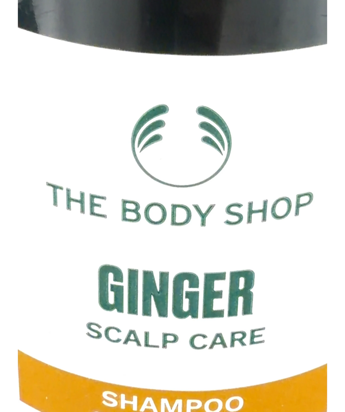 The Body Shop Ginger Anti-dandruff Shampoo, size 250ml — label