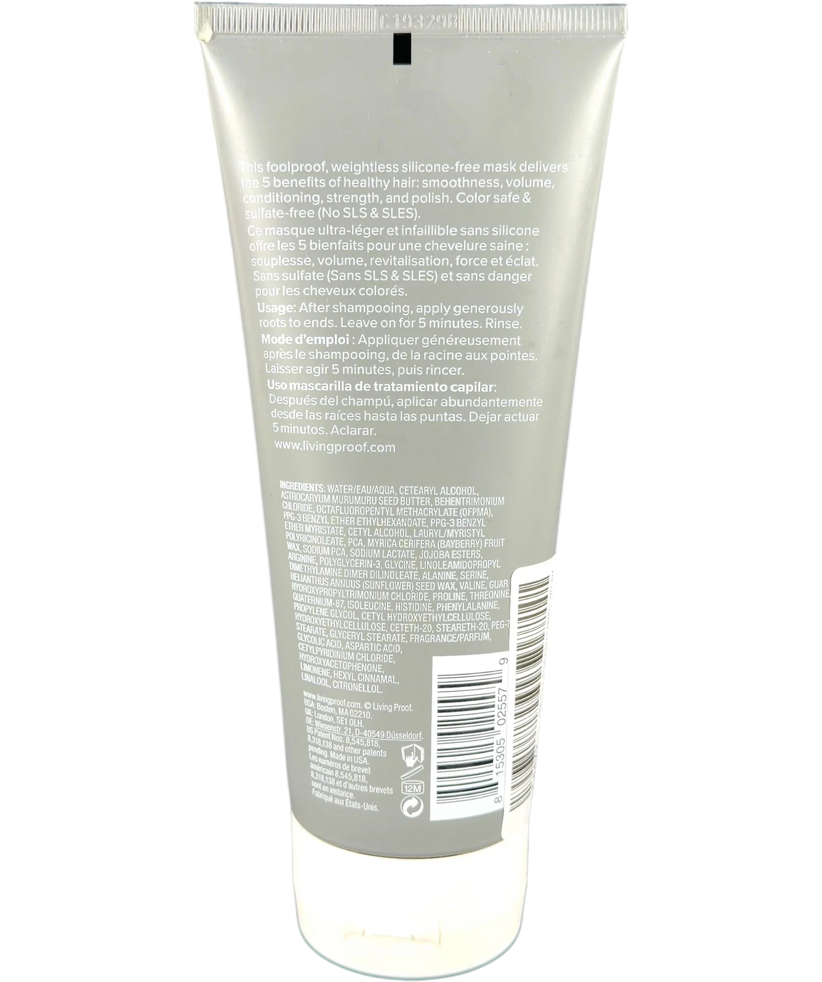 Living Proof Perfect Hair Day (PhD) Weightless Mask, size 200ml — back