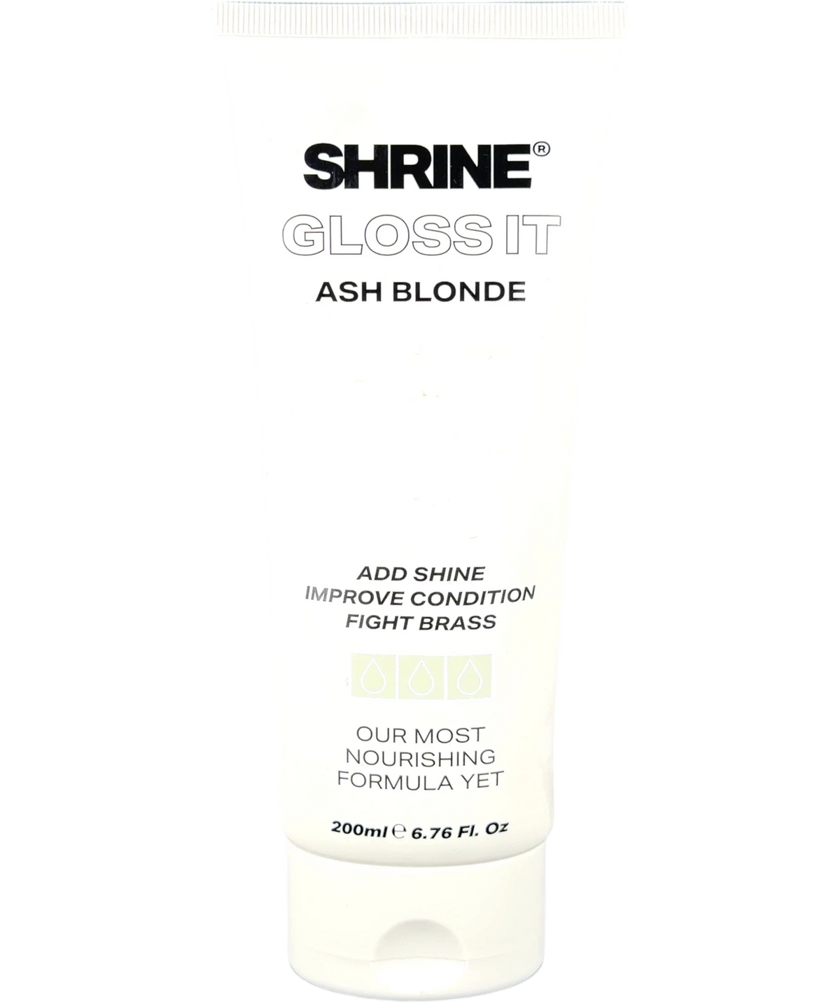SHRINE ASH BLONDE GLOSS IT, size 200ml — front