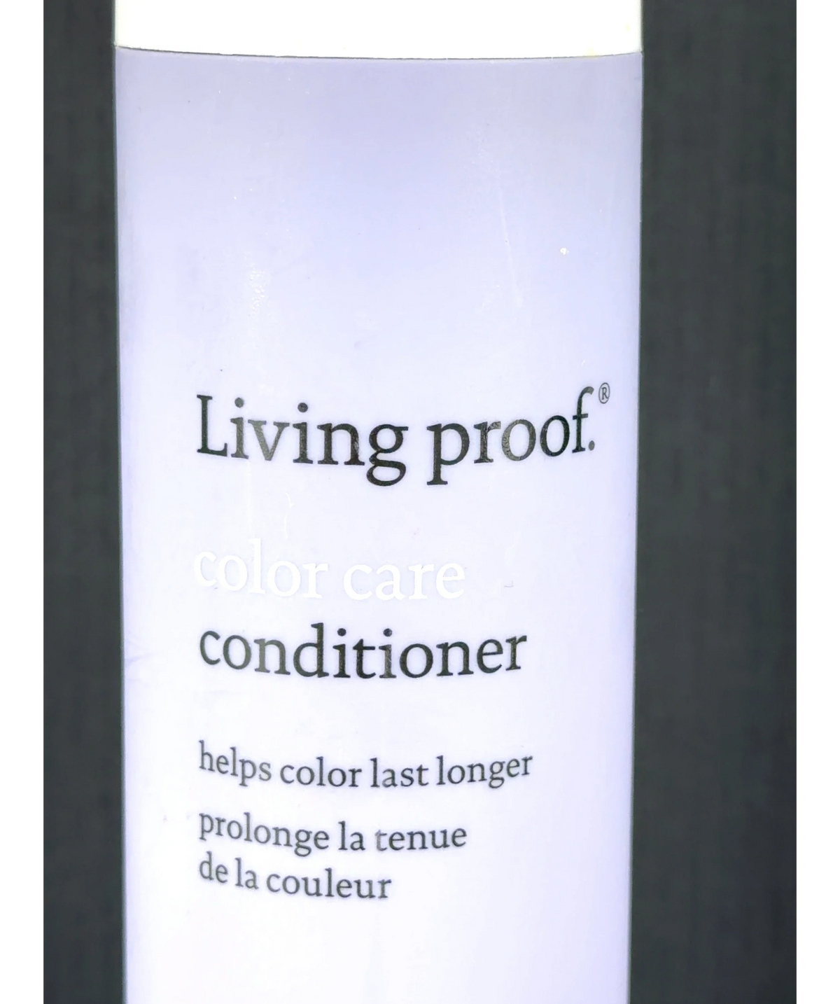 Living Proof color care conditioner, size 236ml — label