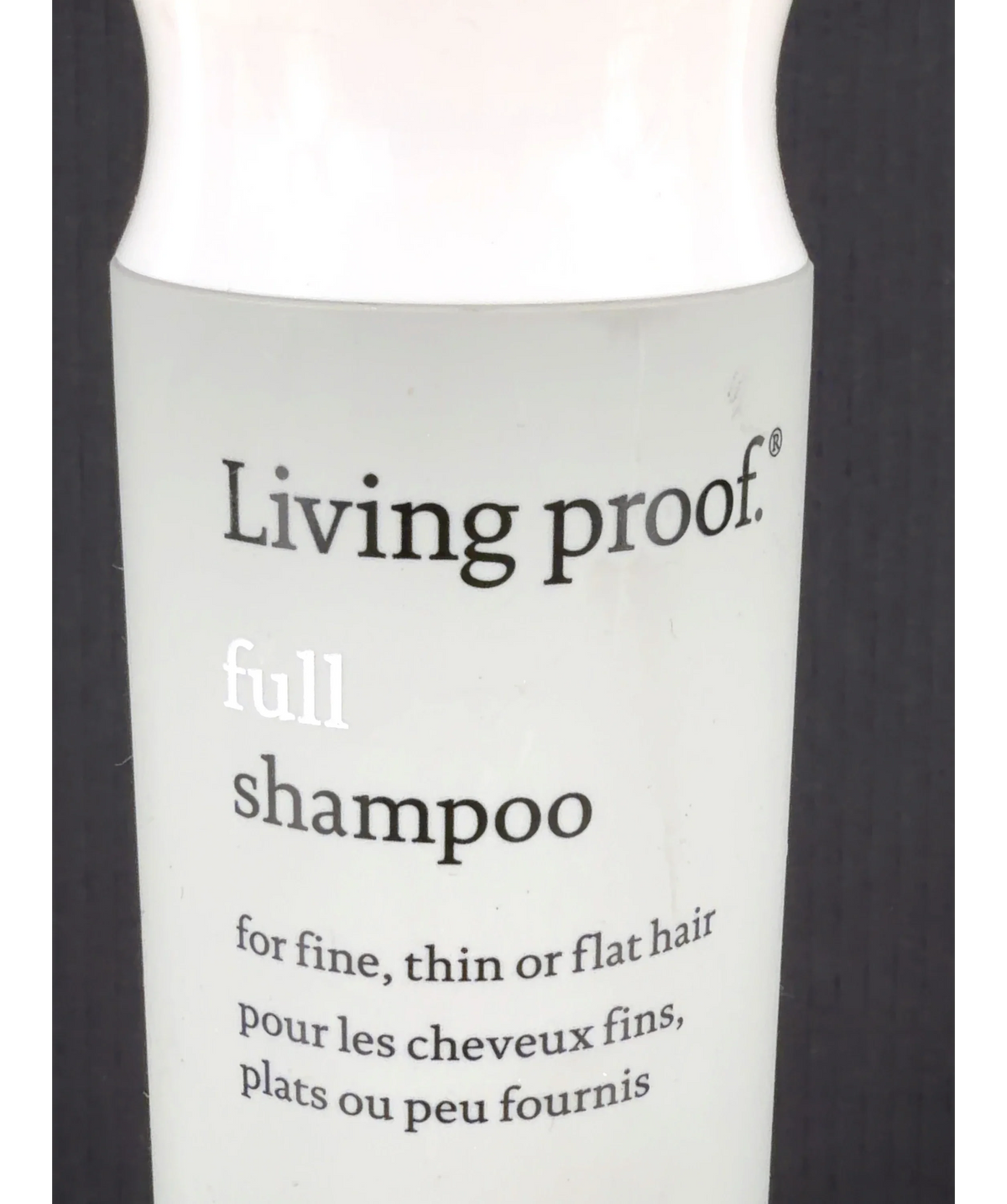 Living Proof full shampoo, size 236ml — label