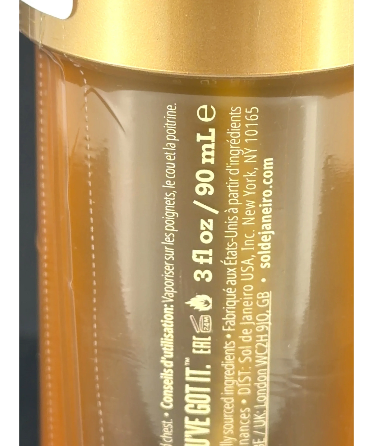 Sol de Janeiro Cheirosa 62 Intense Perfume Mist, size 90ml — care label