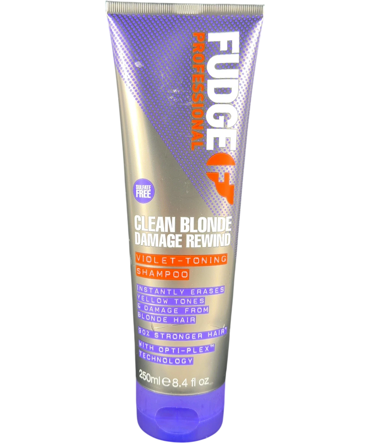 fudge Clean Blonde Damage Rewind Violet-Toning Shampoo, size 250ml — front