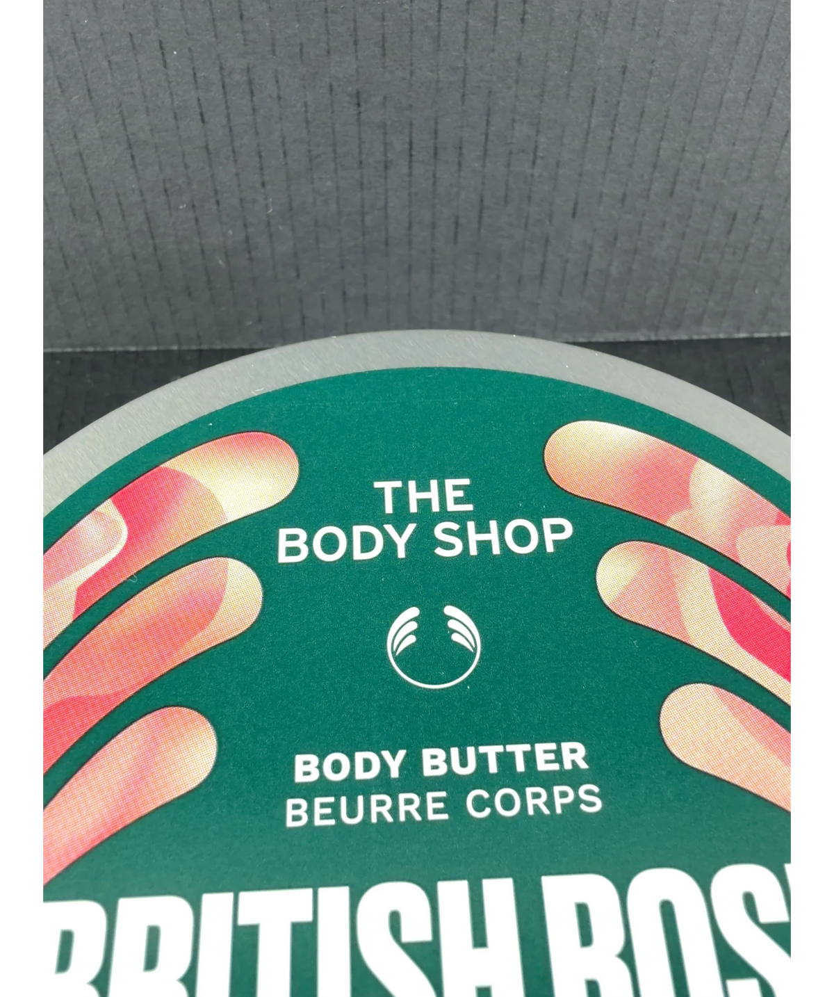 The Body Shop BRITISH ROSE, size 200ml — label