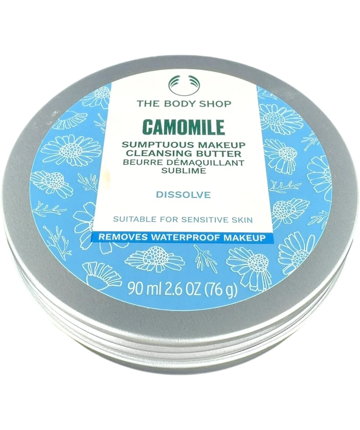 The Body Shop Camomile Sumptuous Makeup Cleansing Butter, size 90ml — front
