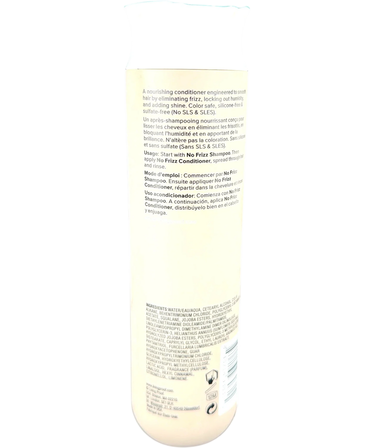 Living Proof No Frizz Conditioner, size 236ml — back
