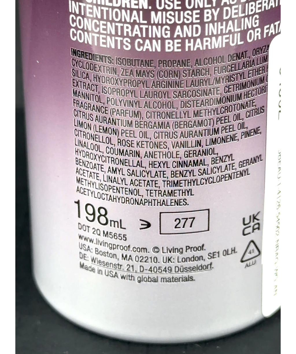 Living Proof frosted fig Perfect hair Day, size 198ml — fabric detail