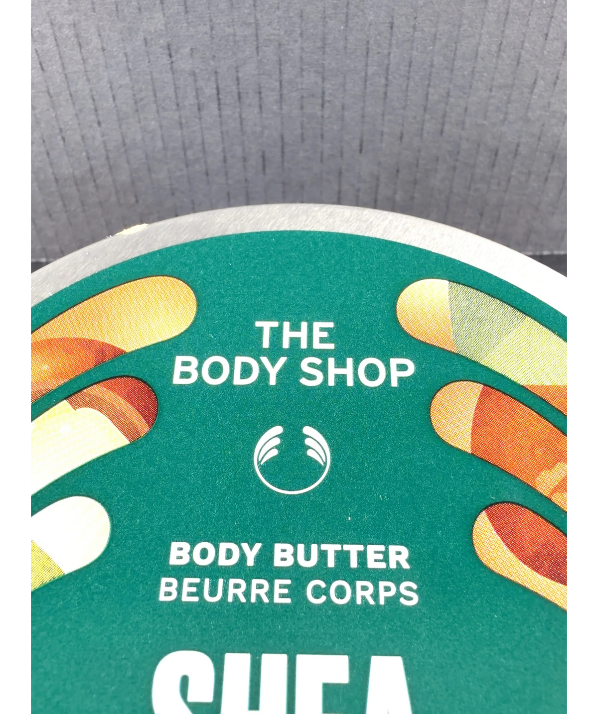 The Body Shop SHEA, size 200ml — label