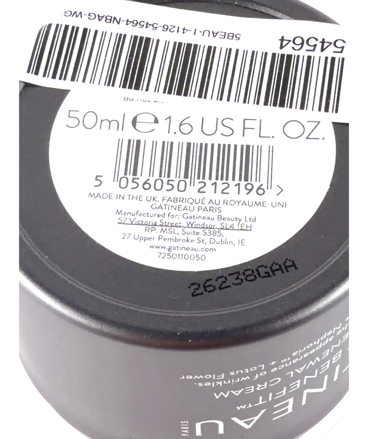 gatineau AGE BENEFIT NIGHT RENEWAL CREAM, size 50ml — detail