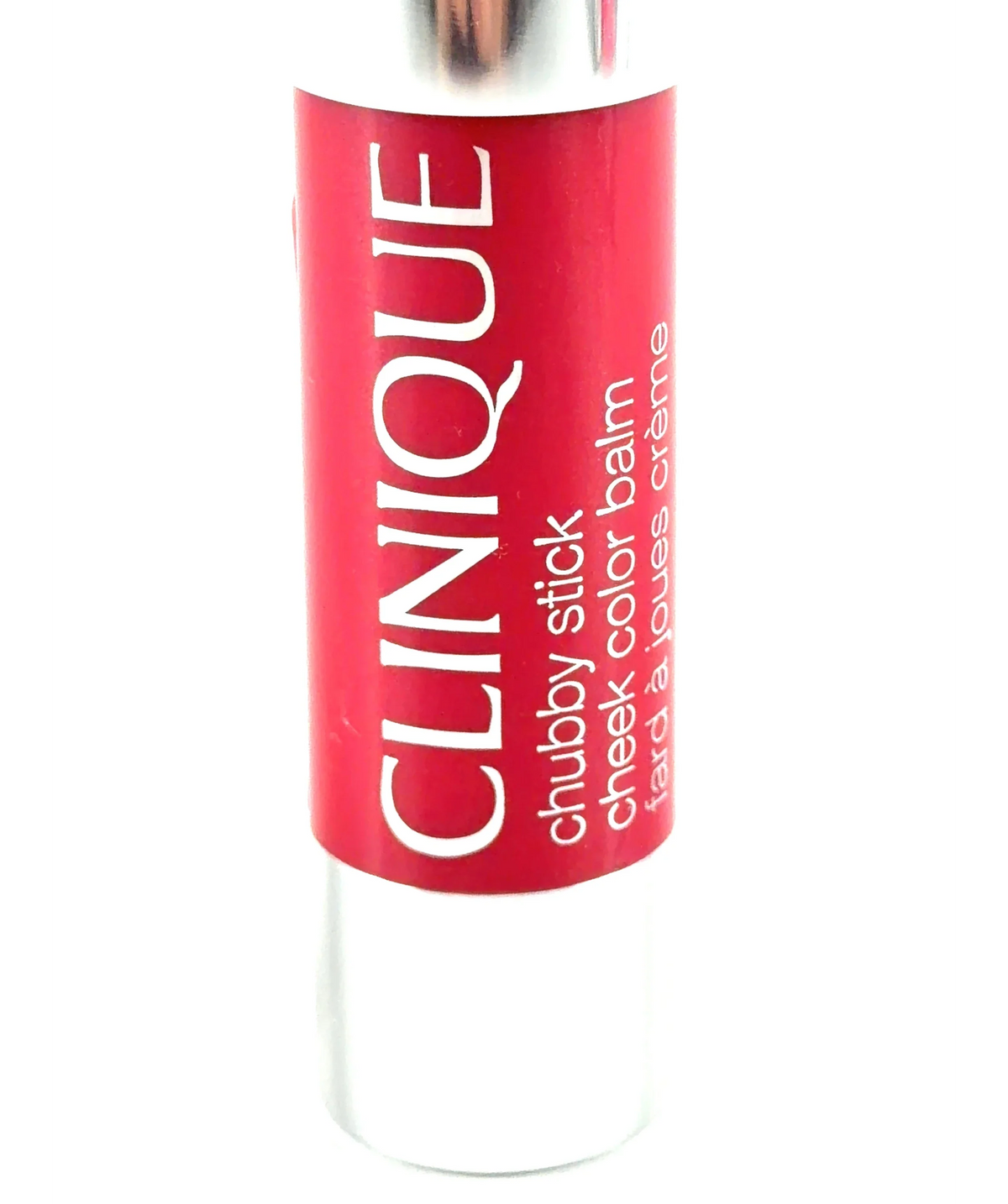 Clinique 03 roly poly rosy chubby stick cheek color balm, size 6g — label