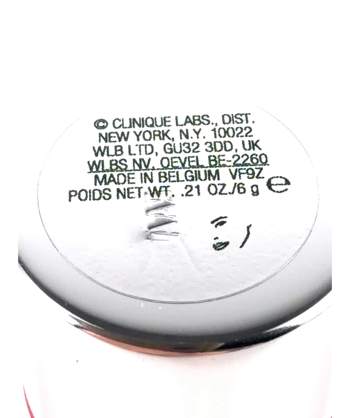 Clinique 03 roly poly rosy chubby stick cheek color balm, size 6g — care label