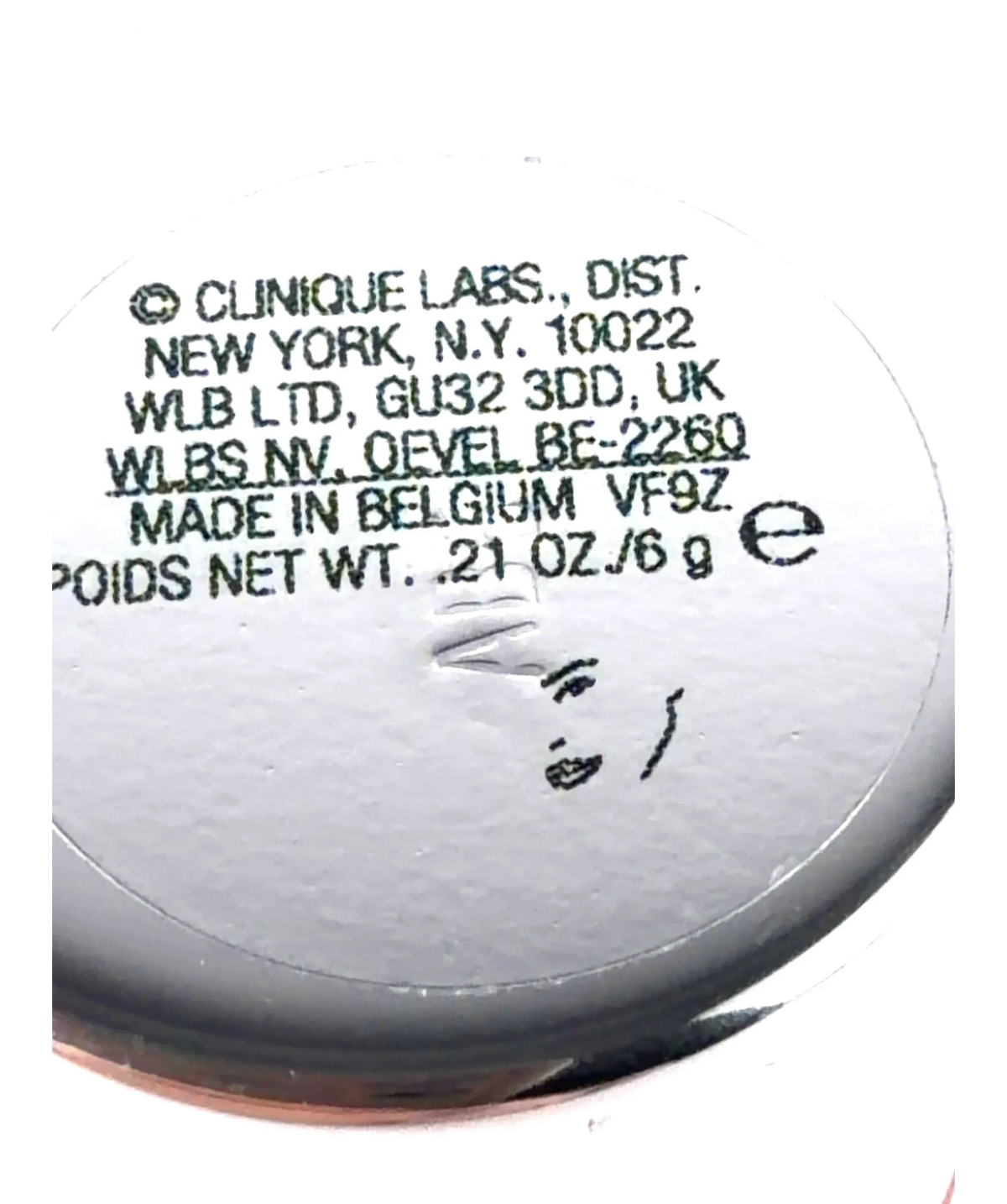 Clinique 01 amp'd up apple Chubby Stick Cheek Colour Balm, size 6g — care label
