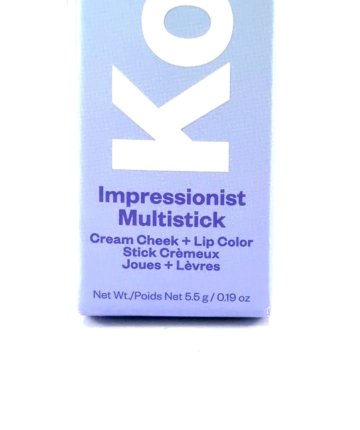 Kosas Toasted Papaya Impressionist Multistick, size 5.5g — care label