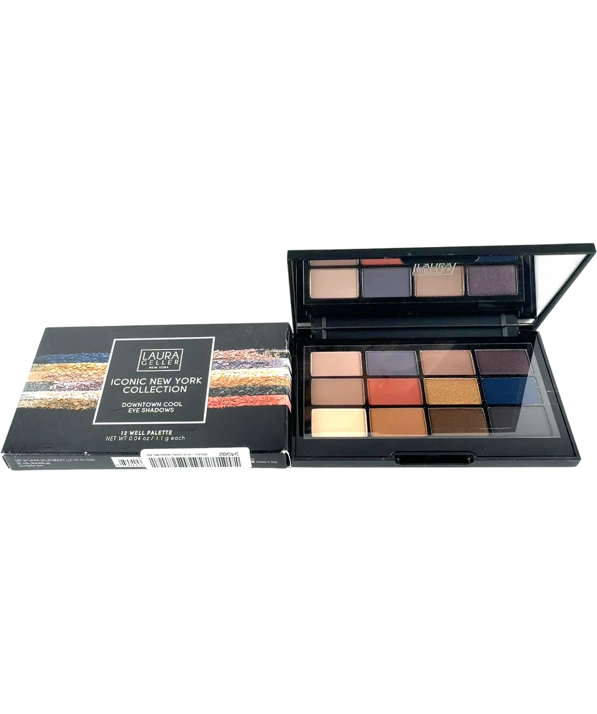 LAURA GELLER Downtown Cool Iconic New York Collection Downtown Cool Eye Shadow Palette, size 1.1g — front