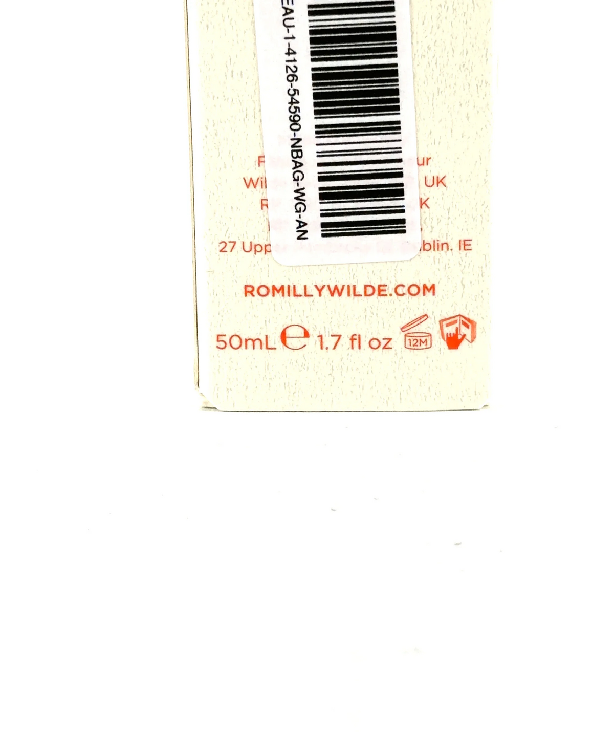 Romilly Wilde BIORETINOL OVERNIGHT RICH CREAM, size 50ml — care label