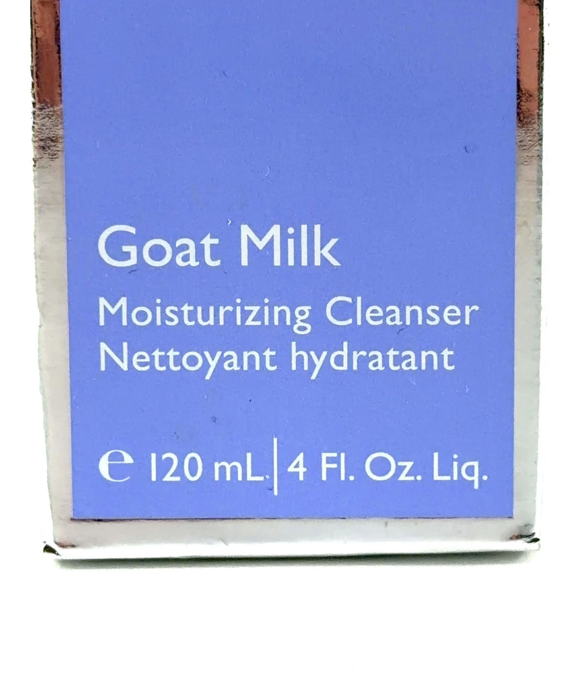 Kate Somerville Goat Milk Moisturizing Cleanser, size 120ml — care label