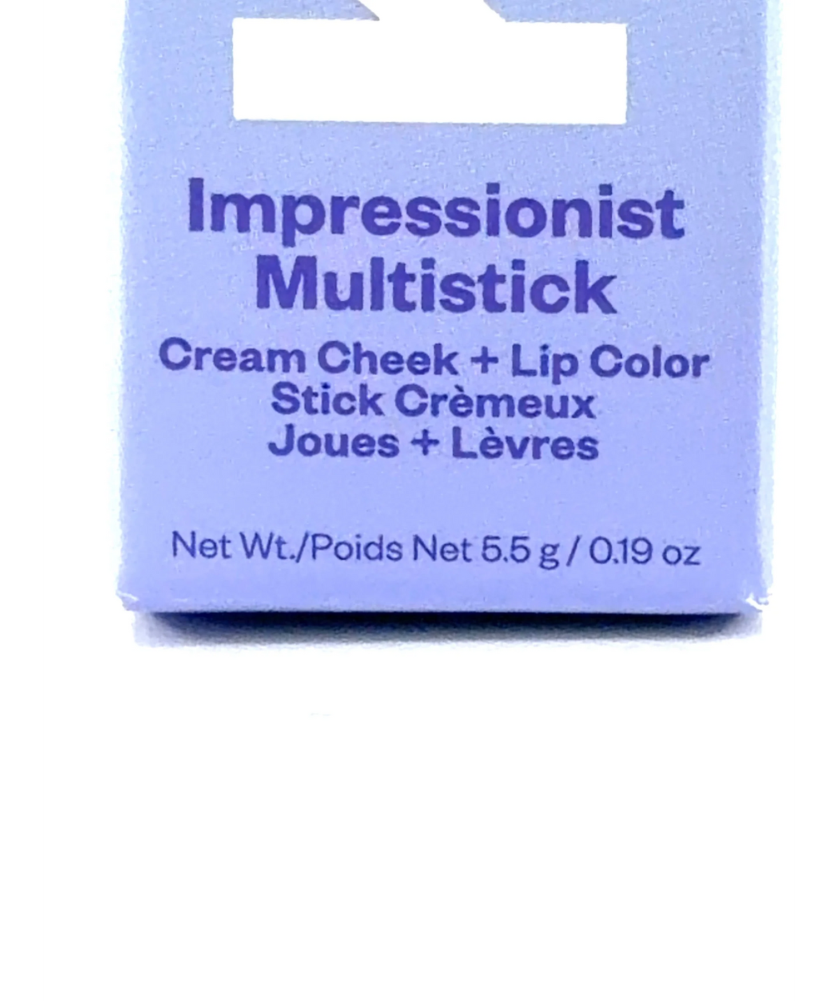 Kosas Vibration Guava Pink Rose Goyave Impressionist Multistick, size 5.5g — care label