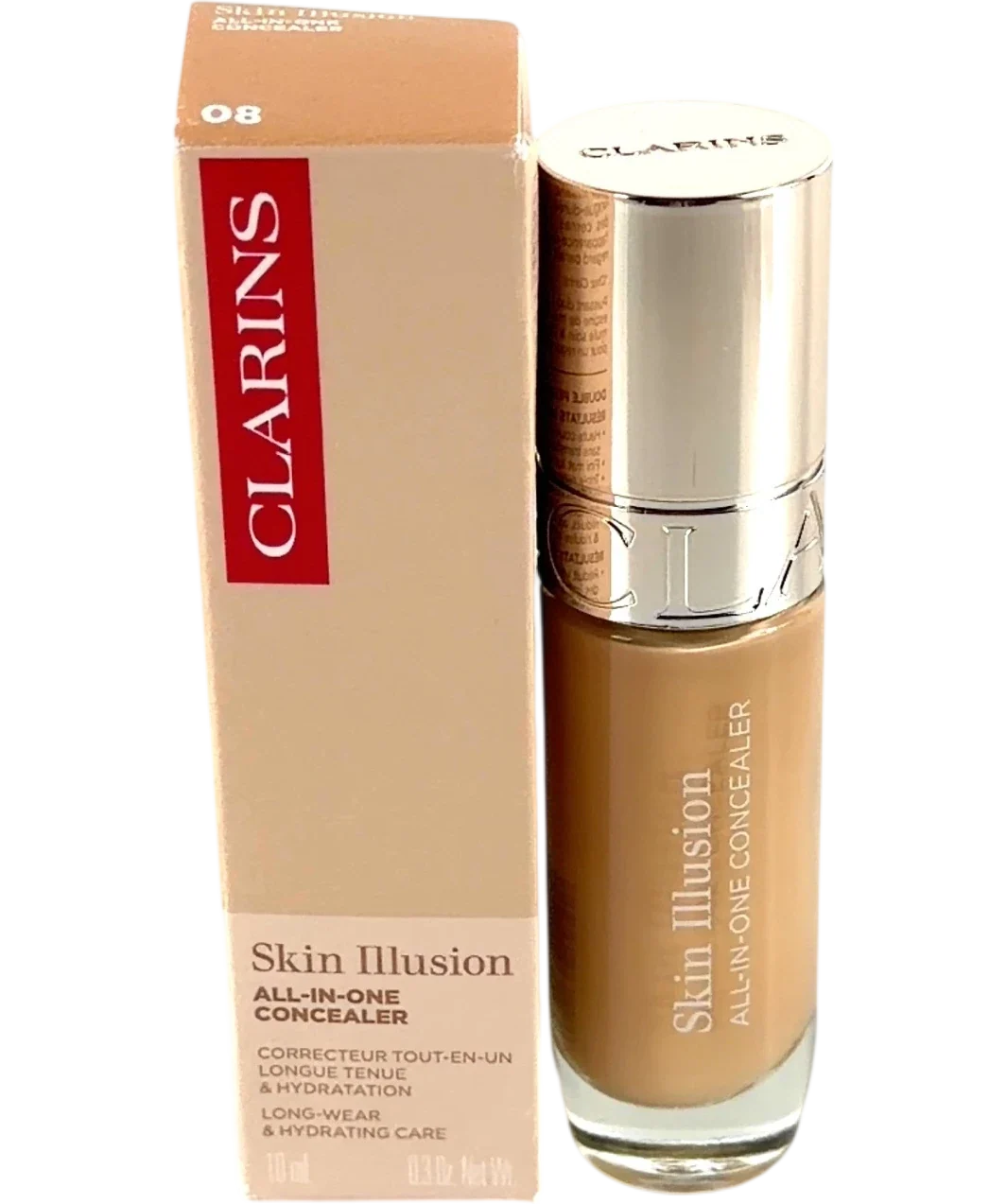 Clarins 08 Skin Illusion, size 10ml — front