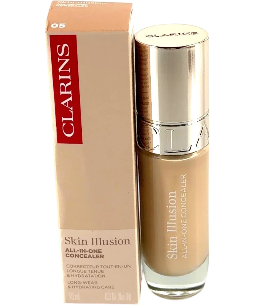 Clarins 05 Skin Illusion All-in-One Concealer, size 10ml — front