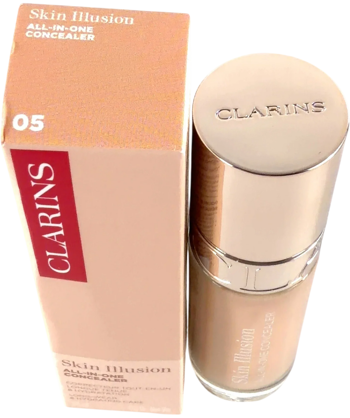 Clarins 05 Skin Illusion All-in-One Concealer, size 10ml — back