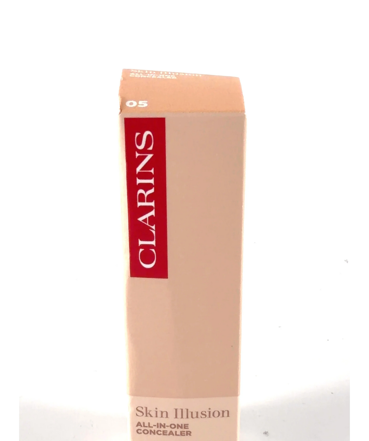 Clarins 05 Skin Illusion All-in-One Concealer, size 10ml — label