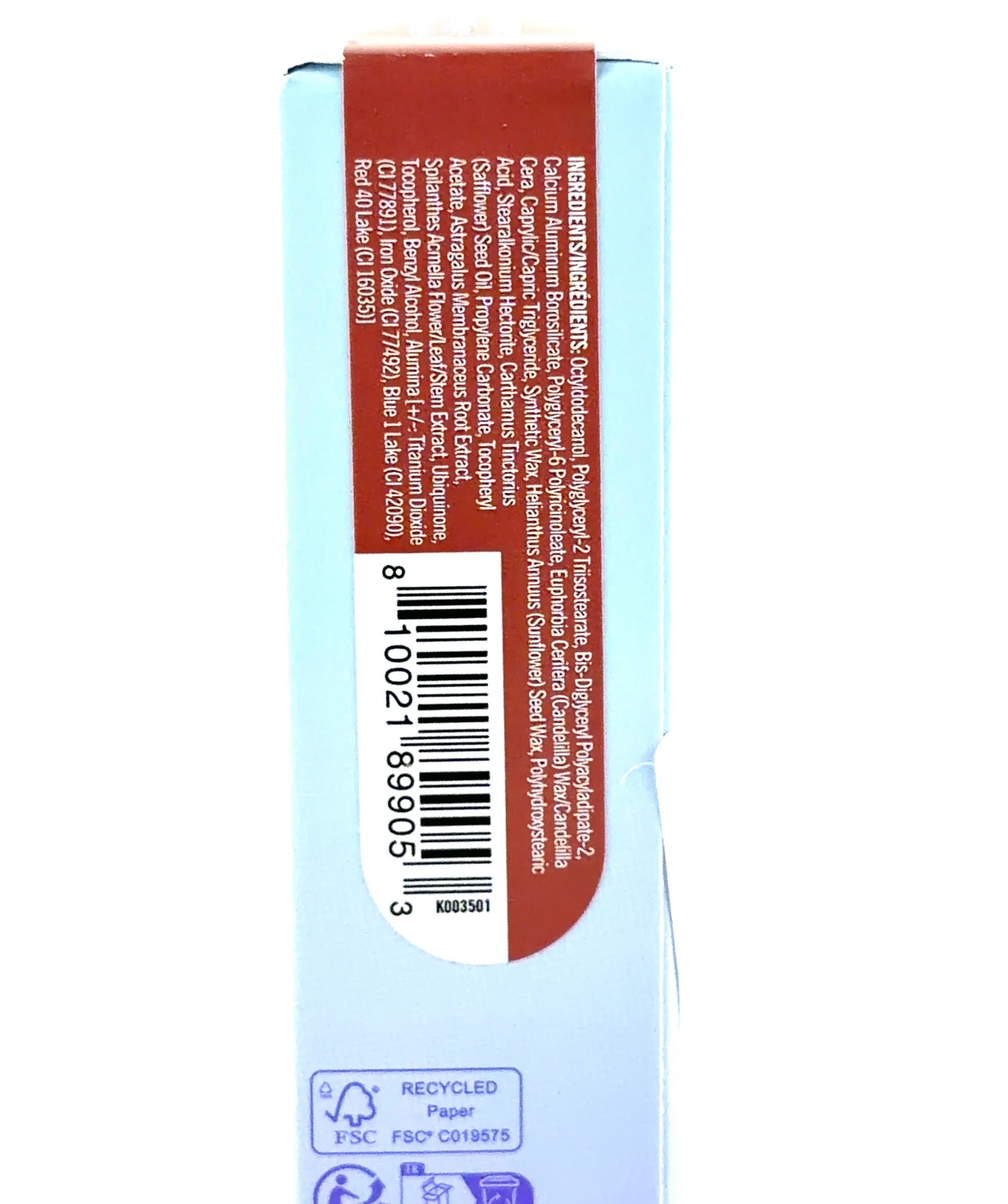 Kosas Rose Beige Nuance, size 5.5g — fabric detail