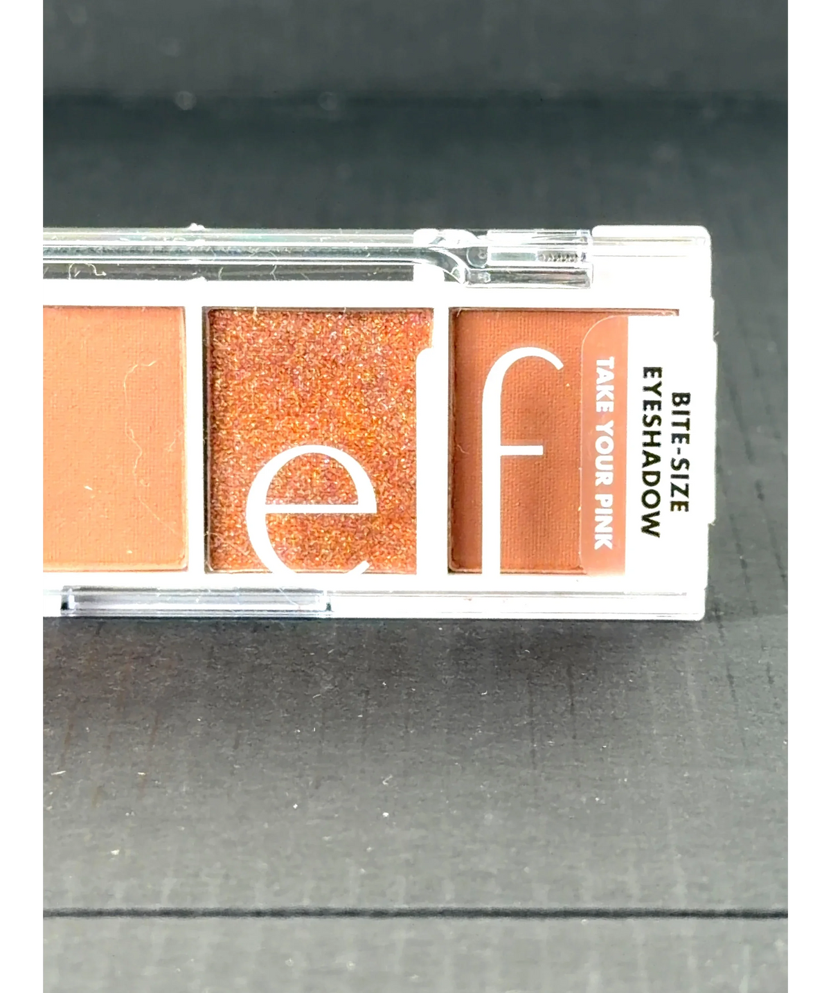 e.l.f. Take Your Pink BITE-SIZE EYESHADOW, size 3.5g — label
