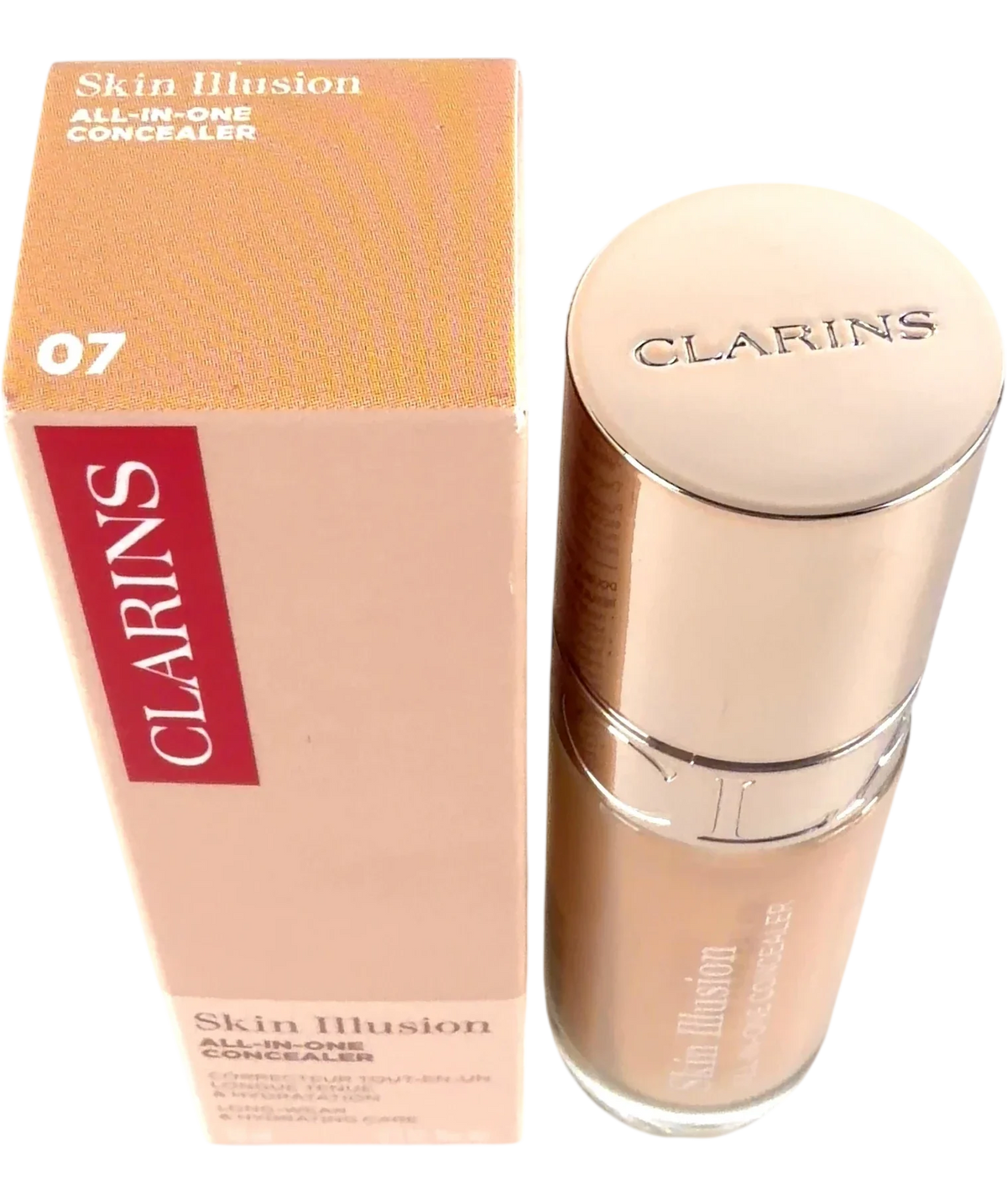 Clarins 07 Skin Illusion, size 10ml — back