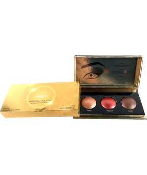 Kiko Magical Holiday Metallic Eyeshadow Trio 3.6g