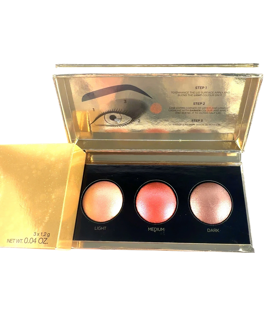 KIKO MAGICAL HOLIDAY METALLIC EYESHADOW TRIO, size 3.6g — back