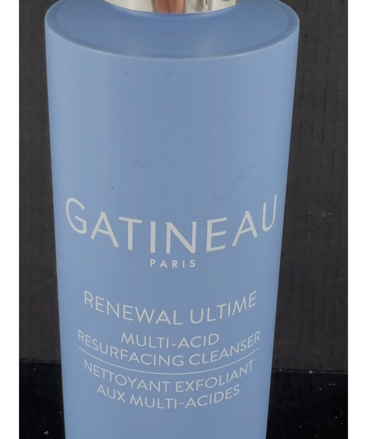 gatineau Renewal Ultime Multi-Acid Resurfacing Cleanser, size 200ml — label