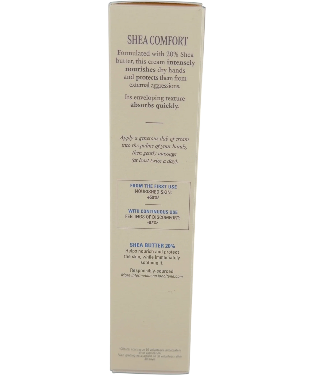 Loccitane CRÈME MAINS HAND CREAM, size 150ml — back