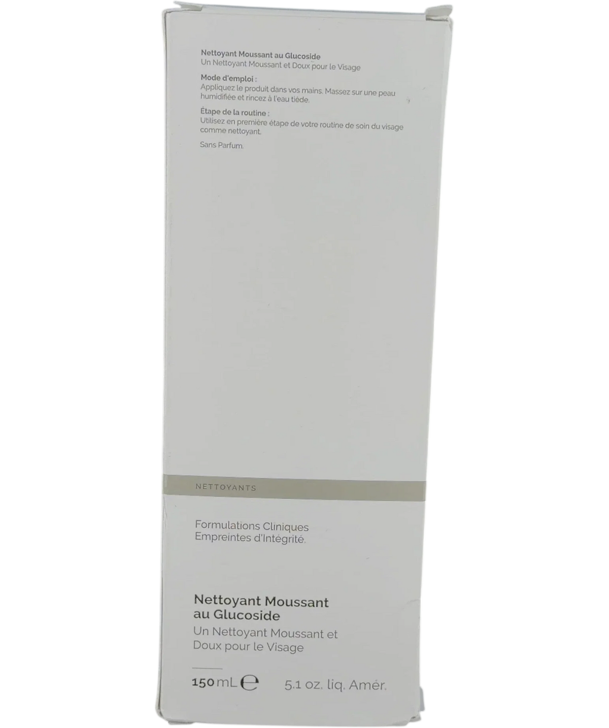 The Ordinary Glucoside Foaming Cleanser, size 150ml — back