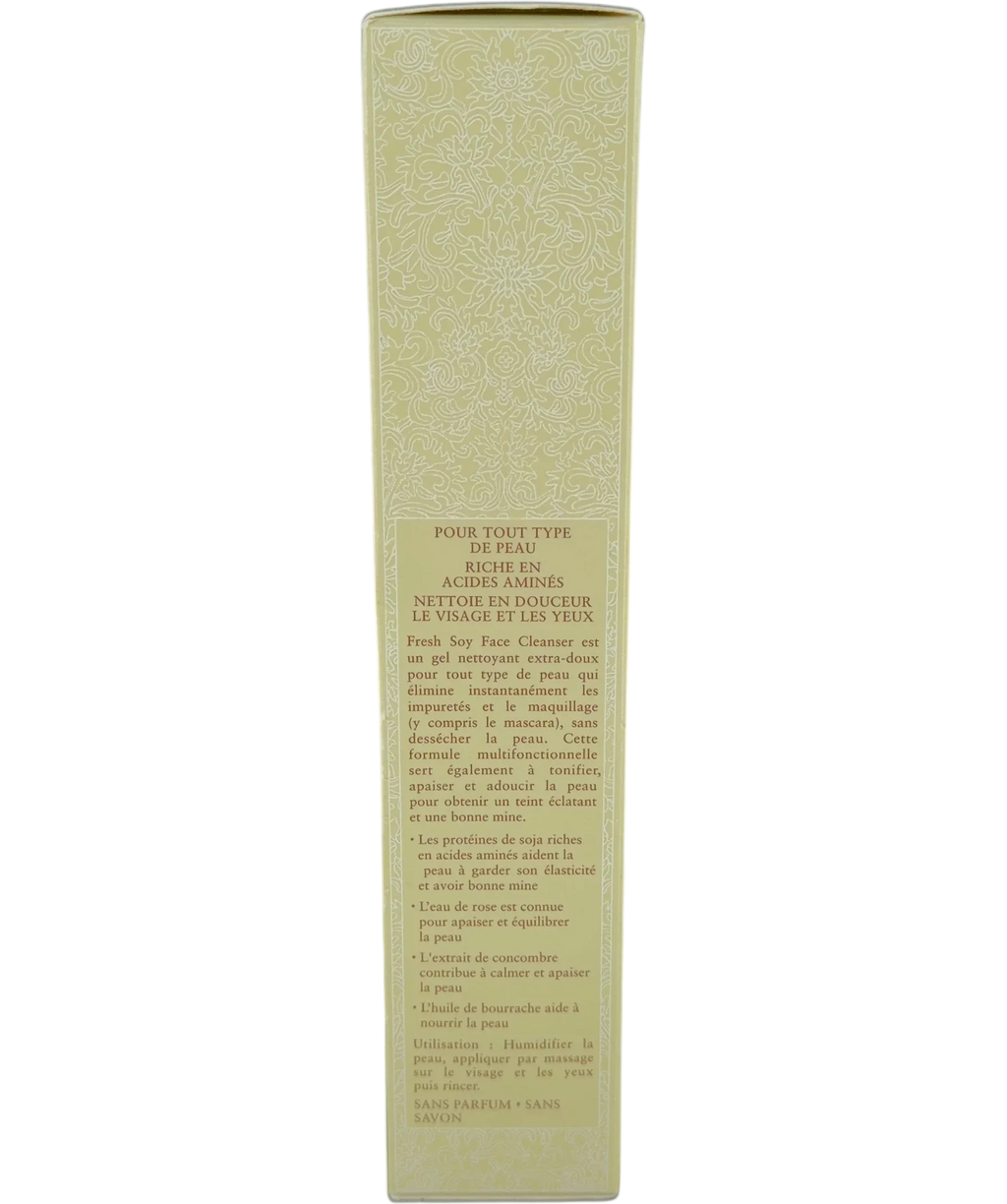 fresh Soy Face Cleanser, size 150ml — back