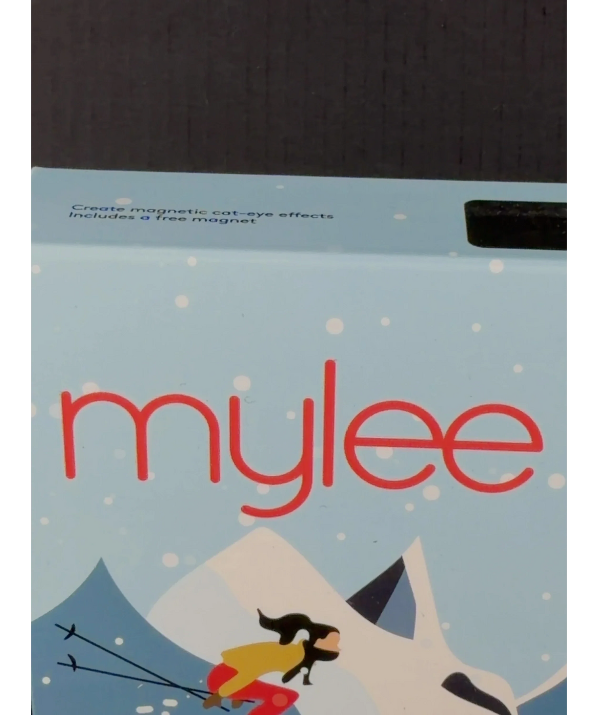 Mylee Snow & Sorcery Cat-Eye Gel Polish Trio with Magnet - Snow & Sorcery, size 8ml — label