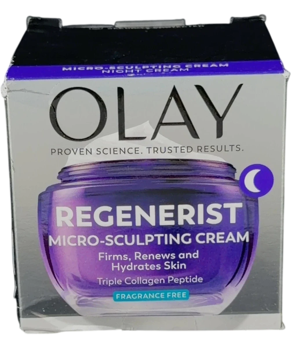 olay Regenerist Micro-Sculpting Night Cream, size 50ml — front