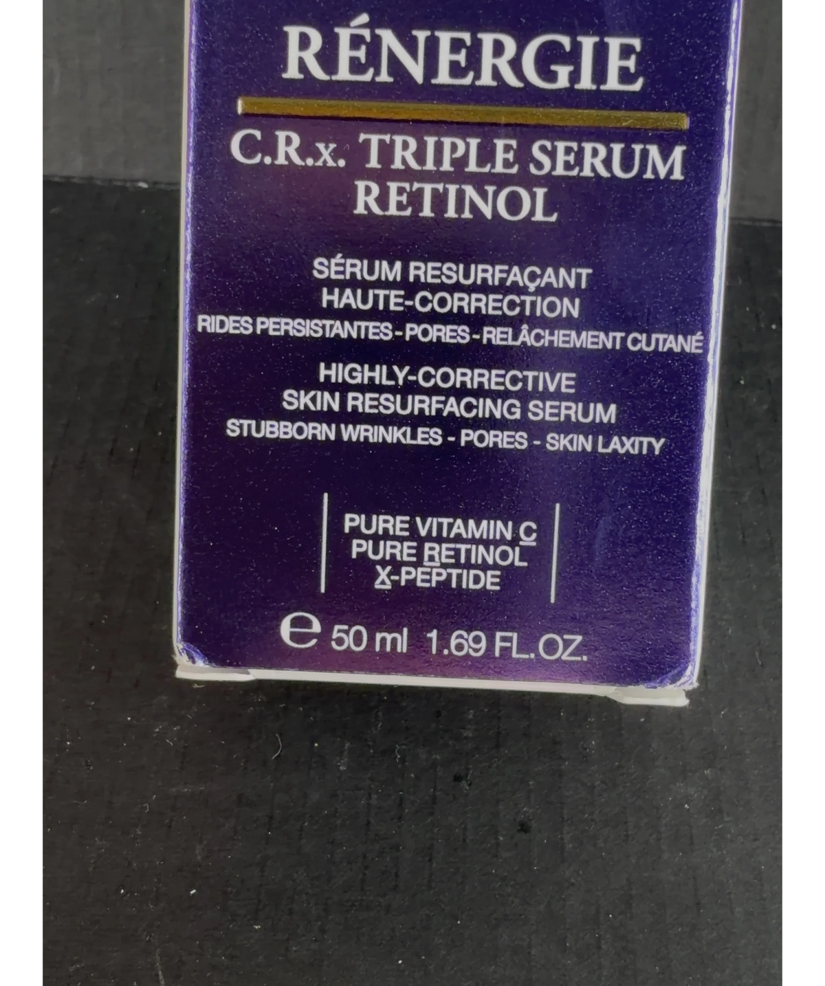 Lancome Rénergie C.R.x. Triple Serum Retinol, size 50ml — care label