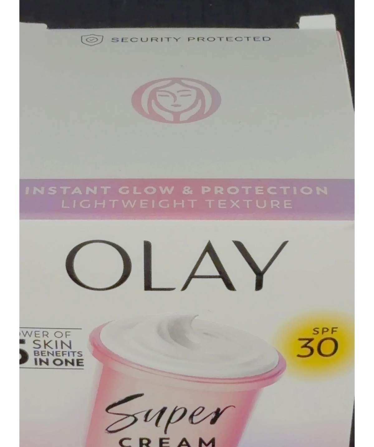 olay Super Cream, size 50ml — label