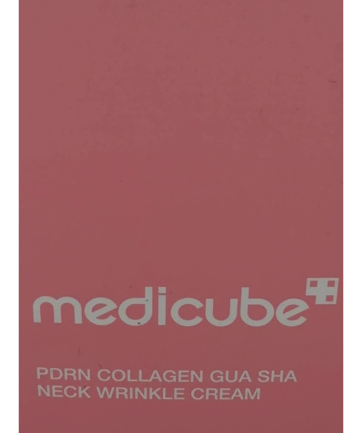 Medicube PDRN COLLAGEN GUA SHA NECK WRINKLE CREAM, size 90g — label