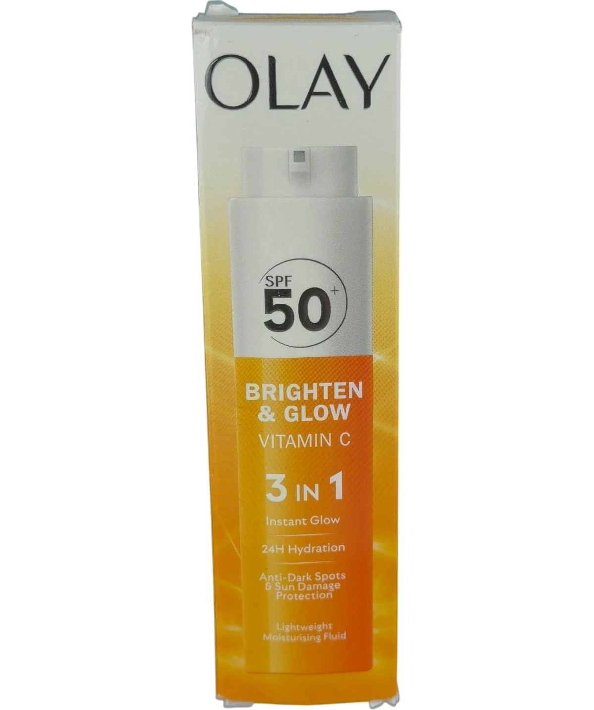 olay Olay Brighten & Glow Vitamin C 3 In 1 Moisturiser 50ml, size 50ml — front
