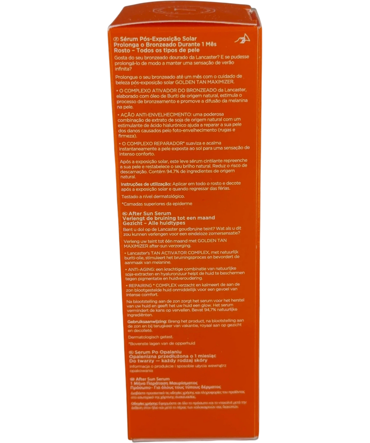 Lancaster Lancaster Golden Tan Maximizer Serum 30ml, size 30ml — back