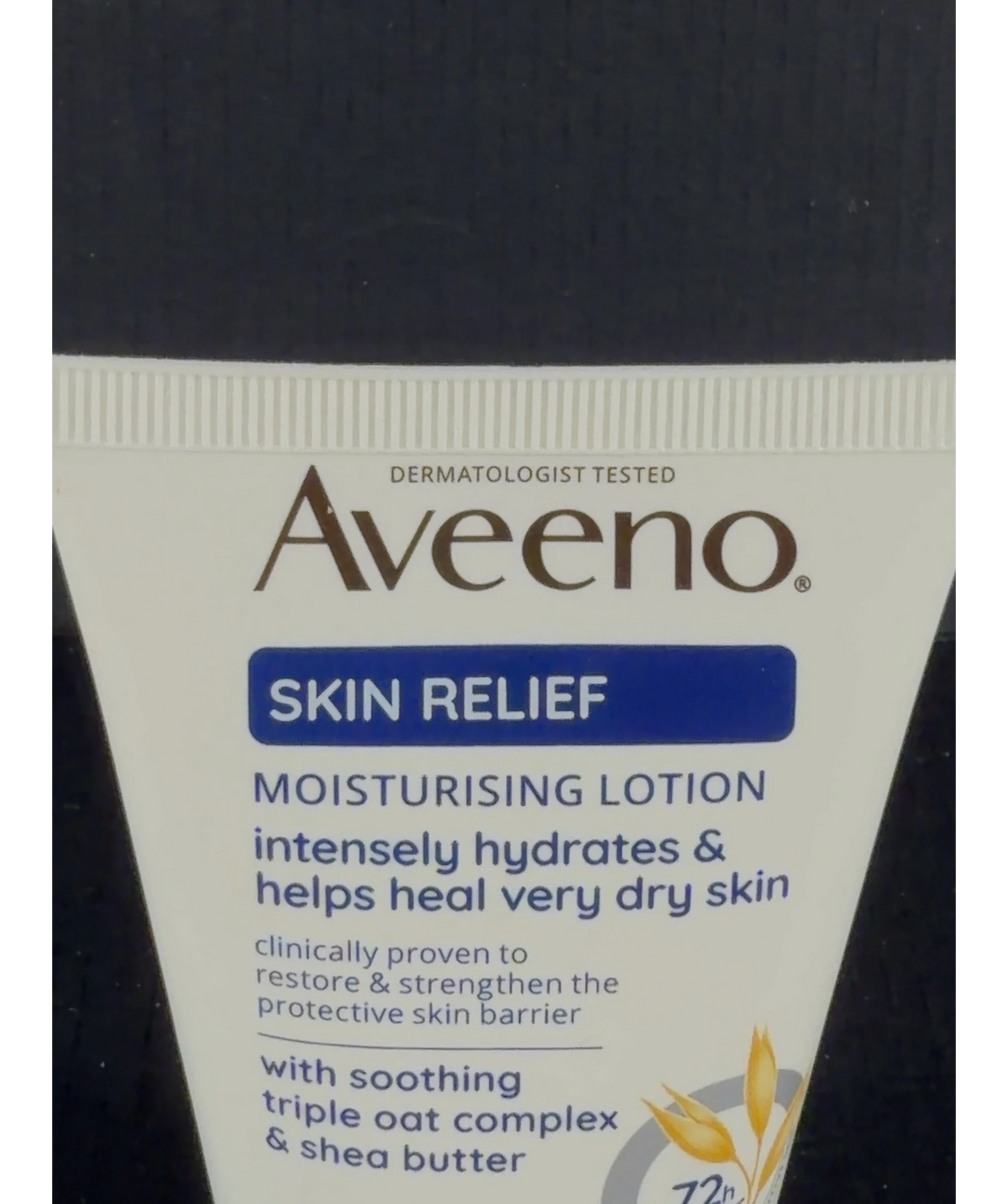 Aveeno Skin Relief Moisturising Lotion, size 50ml — label