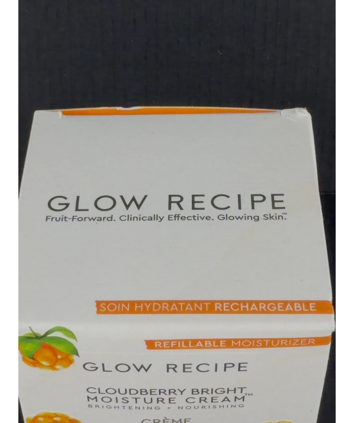 glow recipe Cloudberry Bright Moisture Cream, size 50ml — label