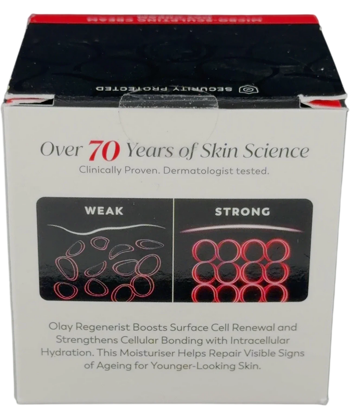 olay Regenerist Micro-Sculpting Day Cream, size 50ml — back