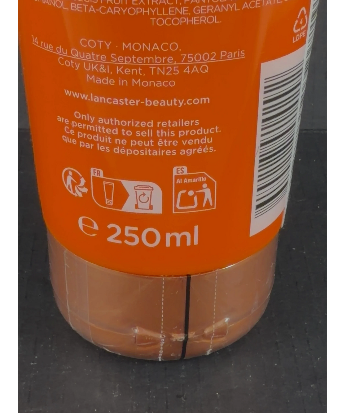Lancaster Lancaster Golden Tan Maximizer After Sun Lotion 250ml, size 250ml — care label